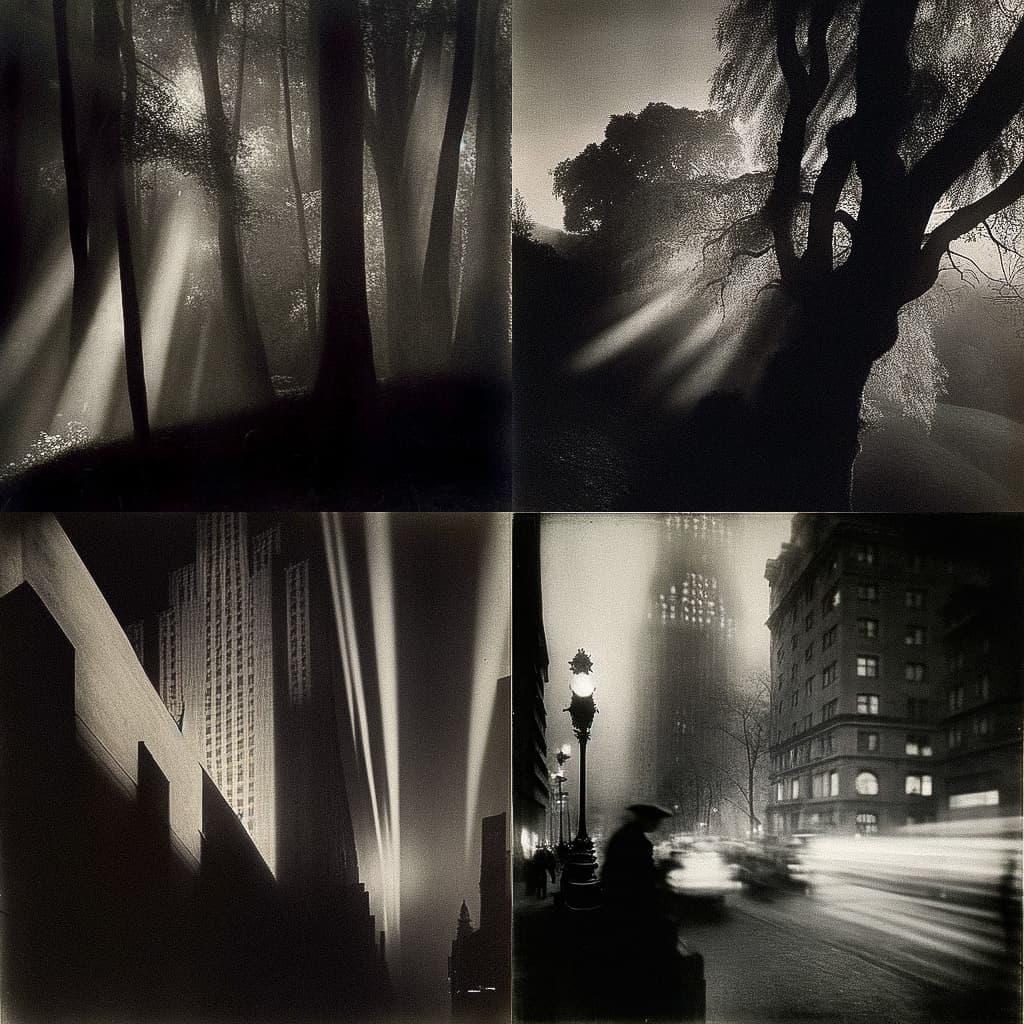 Edward Steichen style, Midjourney Niji 5, render 1 of 4