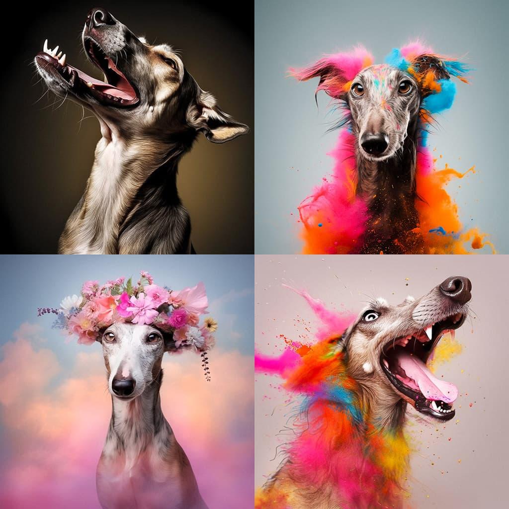 Elke Vogelsang style, Midjourney Niji 5, render 1 of 4