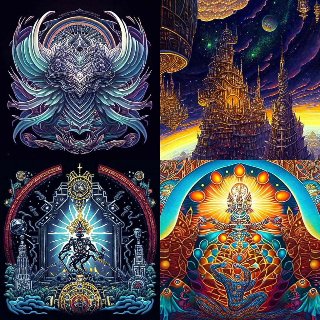 Emek style, Midjourney Niji 5, render 1 of 4