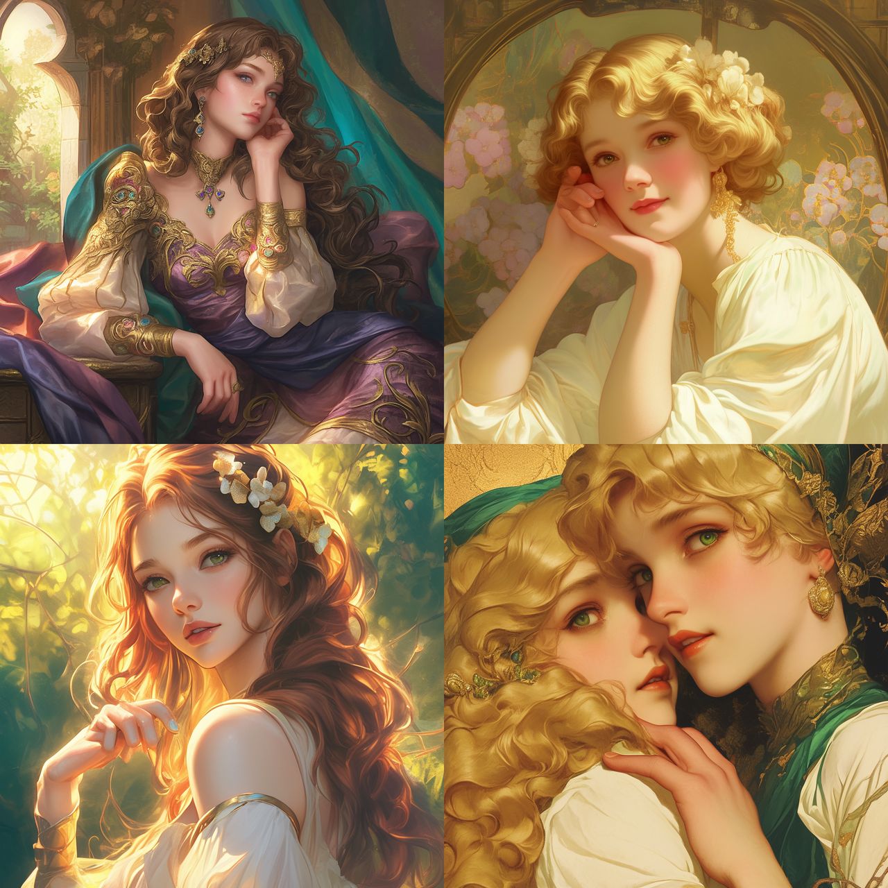 Emile Vernon style, Midjourney Niji 6, render 1 of 4