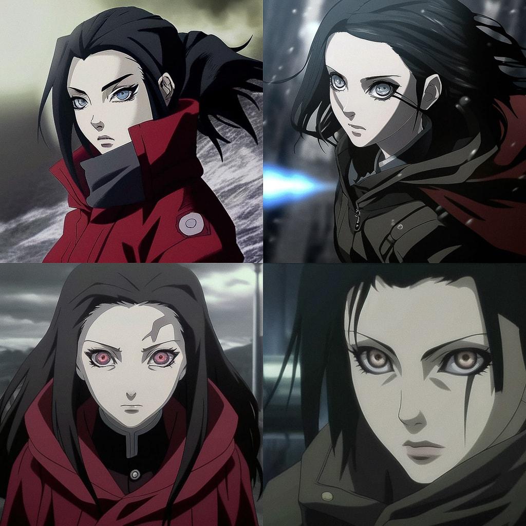 Ergo Proxy style, Midjourney Niji 4, render 1 of 4