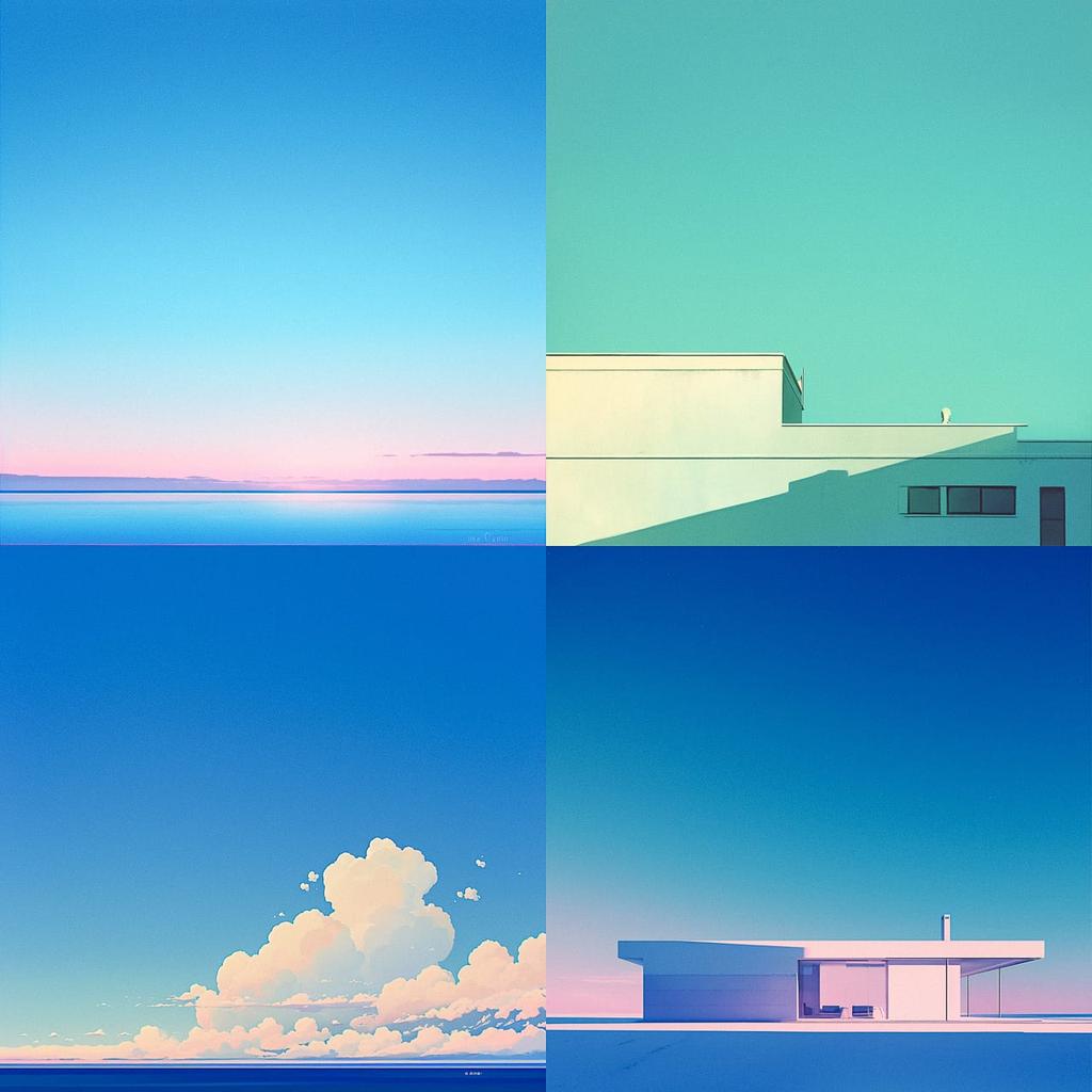 Eric Cahan style, Midjourney Niji 5, render 1 of 4