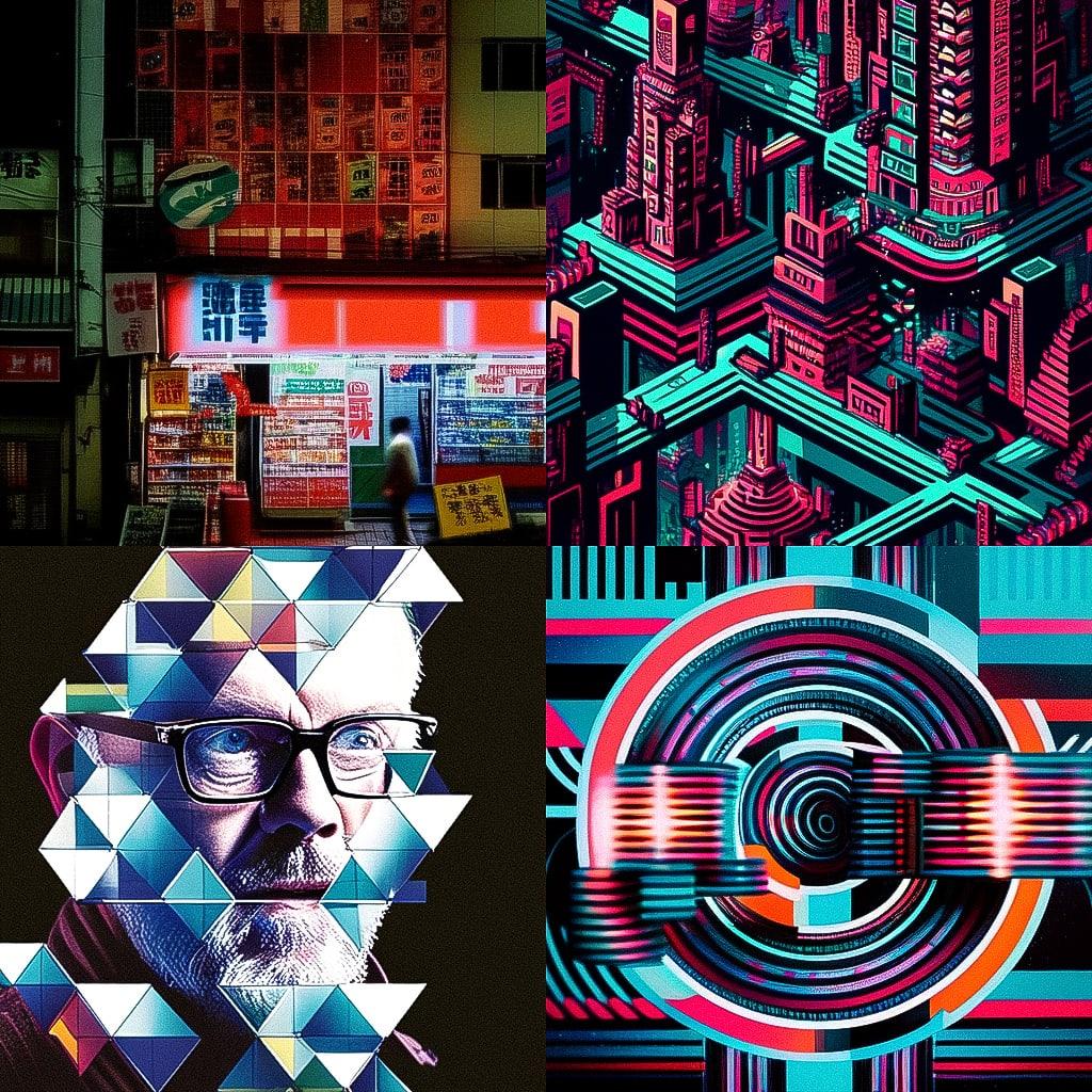 Erik Spiekermann style, Midjourney Niji 4, render 1 of 4