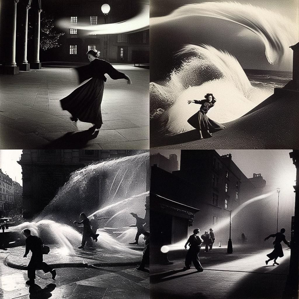 Fritz Henle style, Midjourney Niji 4, render 1 of 4
