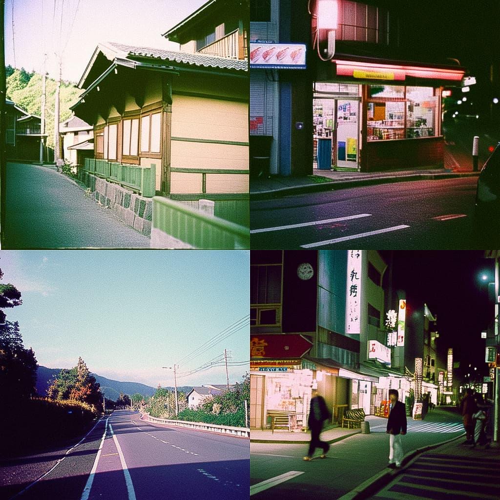 Fujicolor C200 style, Midjourney Niji 4, render 1 of 4
