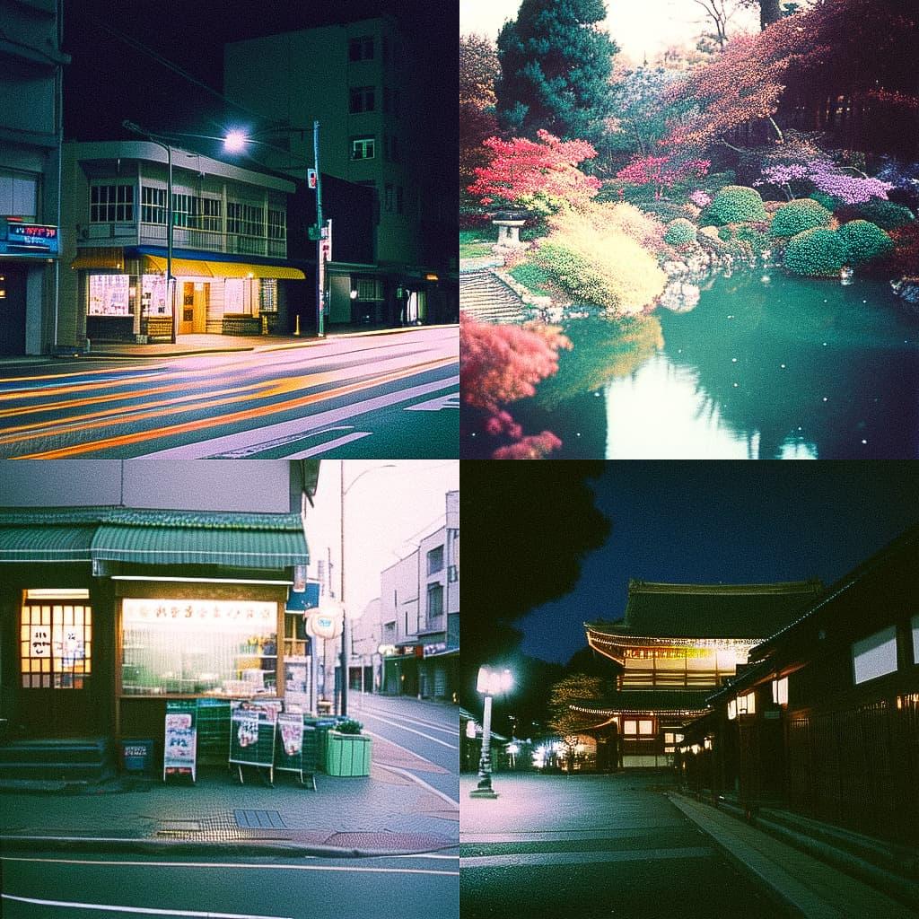 Fujicolor Pro 400H style, Midjourney Niji 4, render 1 of 4