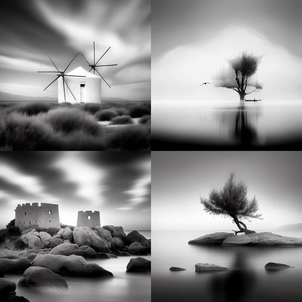 George Digalakis style, Midjourney Niji 5, render 1 of 4