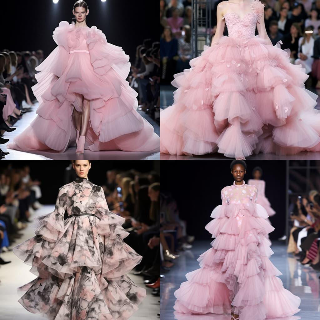 Giambattista Valli style, Midjourney Niji 5, render 1 of 4