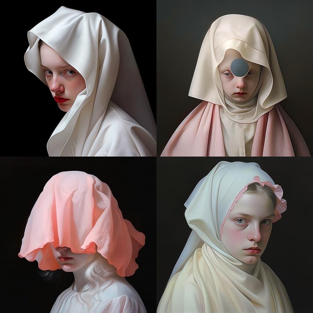 Hendrik Kerstens style, Midjourney Niji 5, render 1 of 4