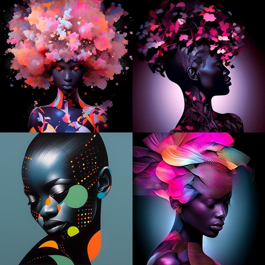 Ingrid Baars style, Midjourney Niji 5, render 1 of 4