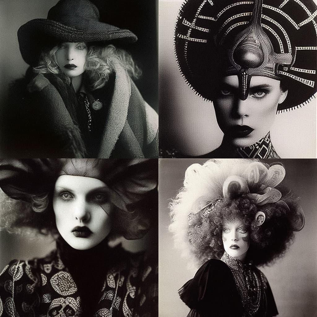 Irina Ionesco style, Midjourney Niji 5, render 1 of 4