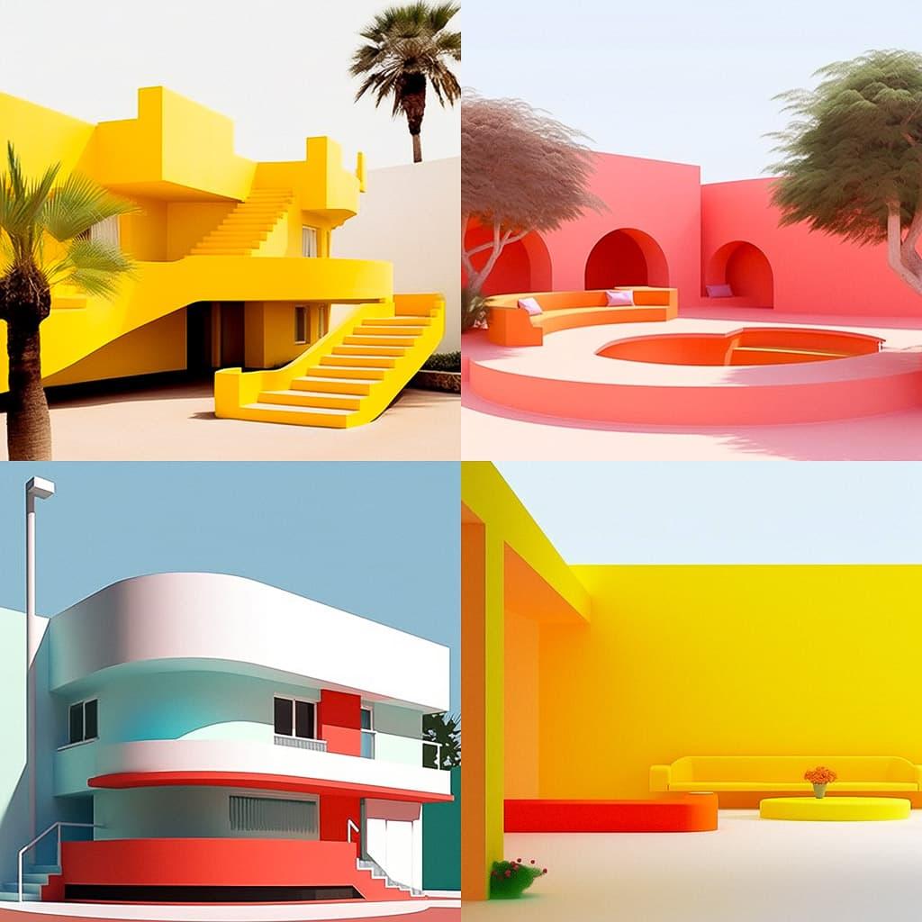 Isay Weinfeld style, Midjourney Niji 5, render 1 of 4