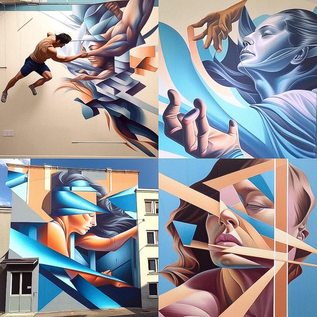 James Bullough style, Midjourney Niji 4, render 1 of 4