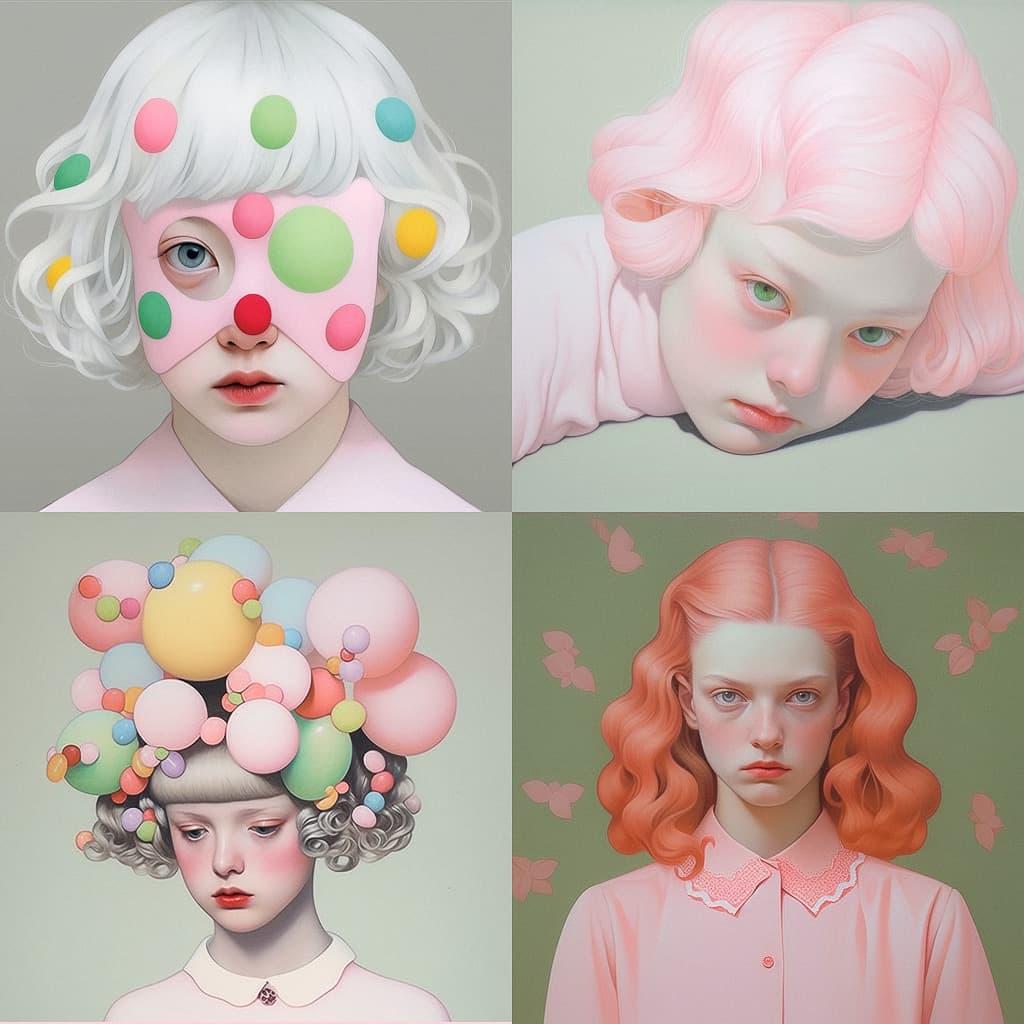 Jo Ann Callis style, Midjourney Niji 5, render 1 of 4