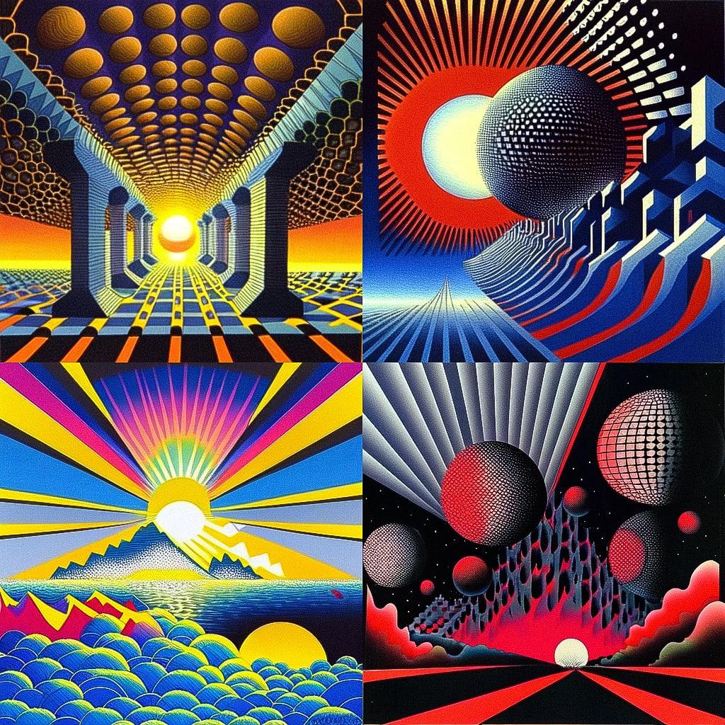 Kazumasa Nagai style, Midjourney Niji 4, render 1 of 4