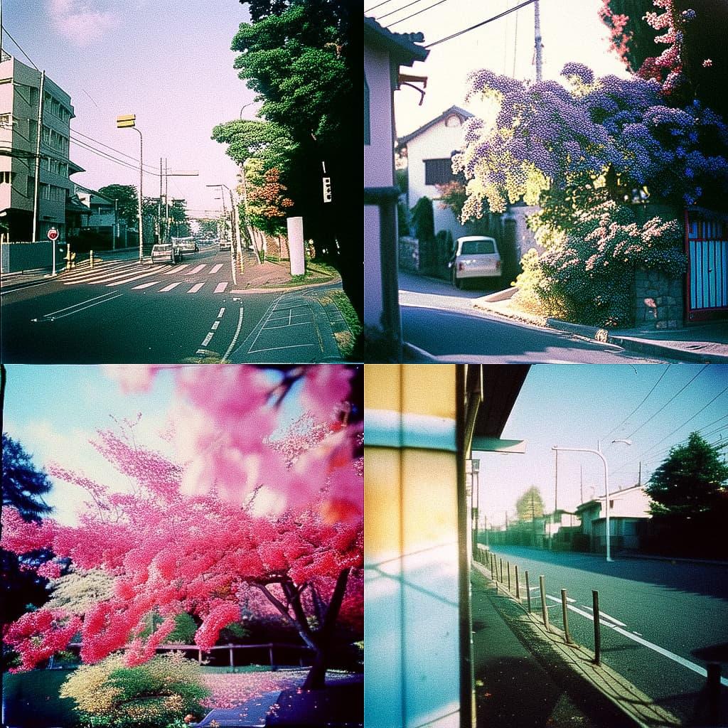 Kodak Ektachrome E100 style, Midjourney Niji 4, render 1 of 4