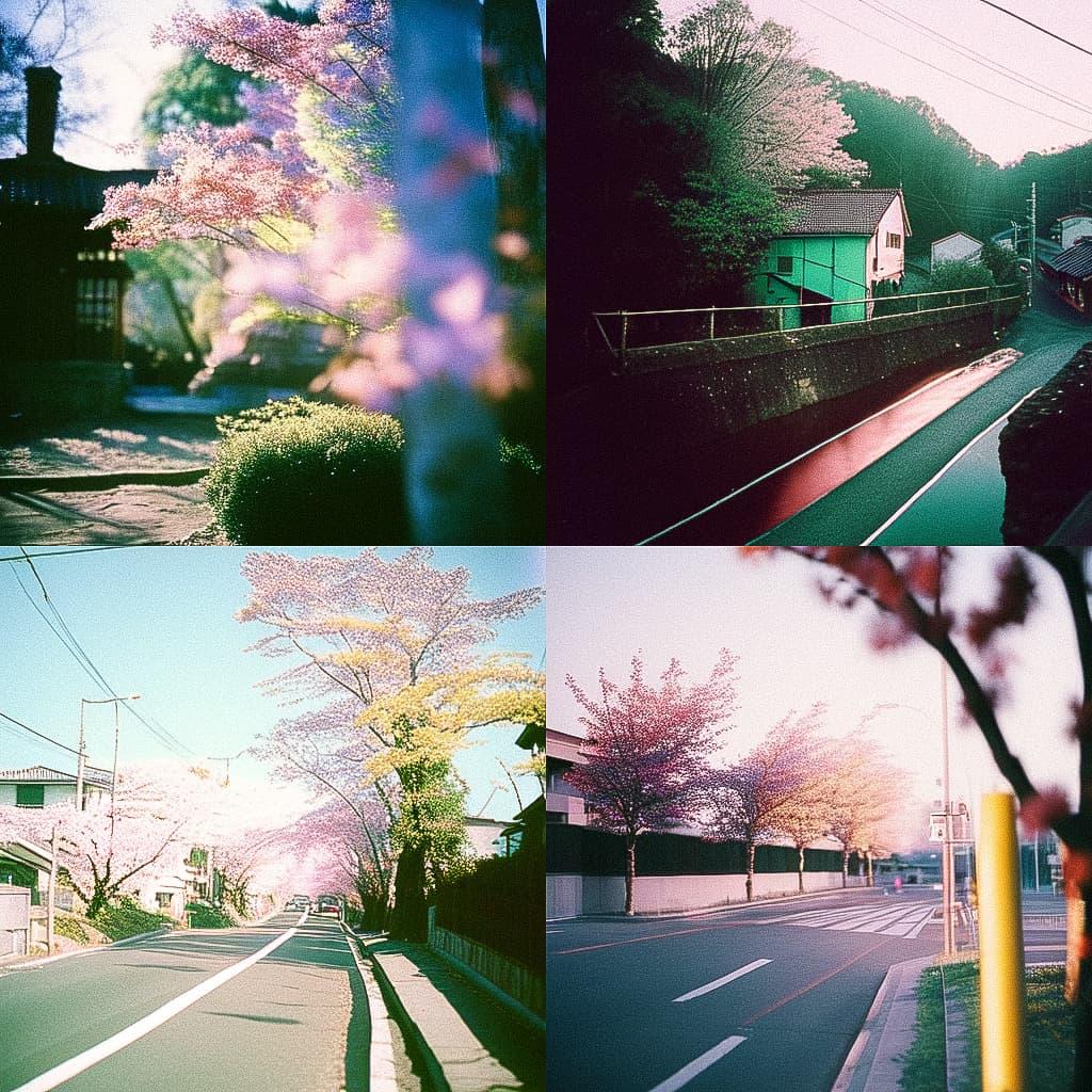 Kodak Ektar 100 style, Midjourney Niji 4, render 1 of 4