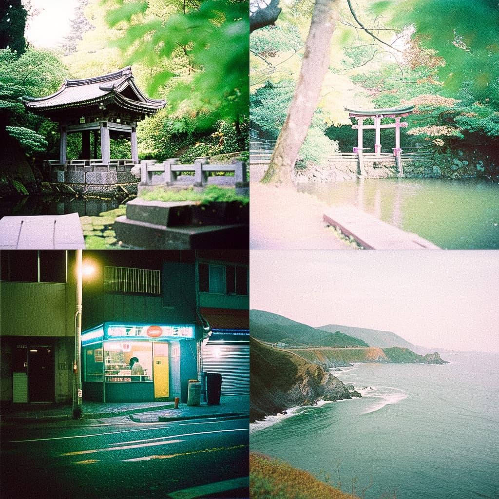 Kodak Portra 160 style, Midjourney Niji 4, render 1 of 4