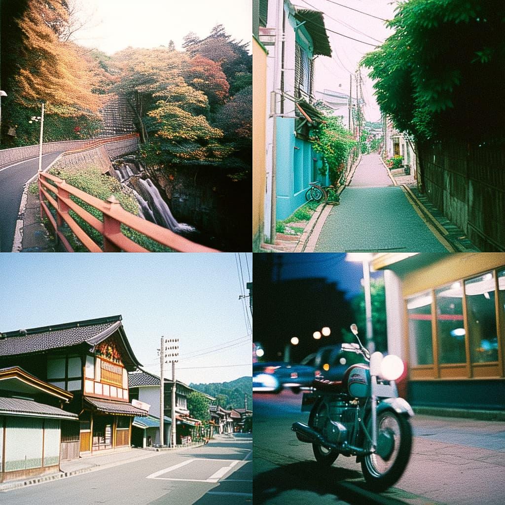 Kodak Portra 400 style, Midjourney Niji 4, render 1 of 4