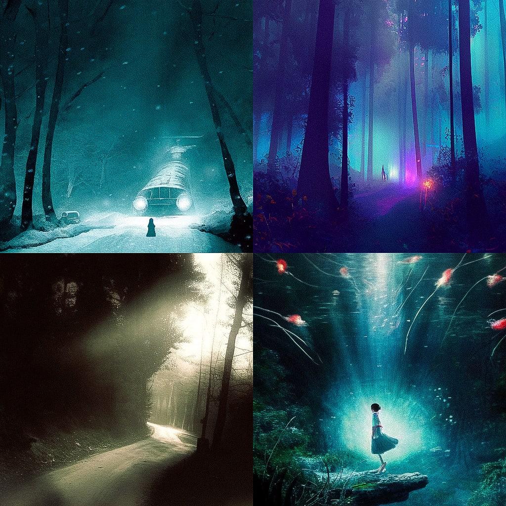 Lars von Trier style, Midjourney Niji 4, render 1 of 4