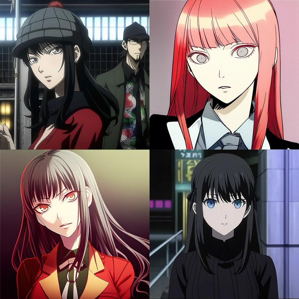 Liar Game style, Midjourney Niji 4, render 1 of 4