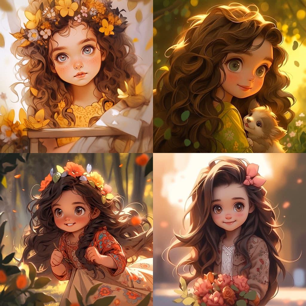 Lilia Alvarado style, Midjourney Niji 5, render 1 of 4