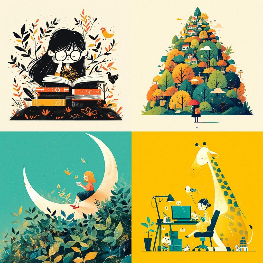 Lim Heng Swee style, Midjourney Niji 6, render 1 of 4