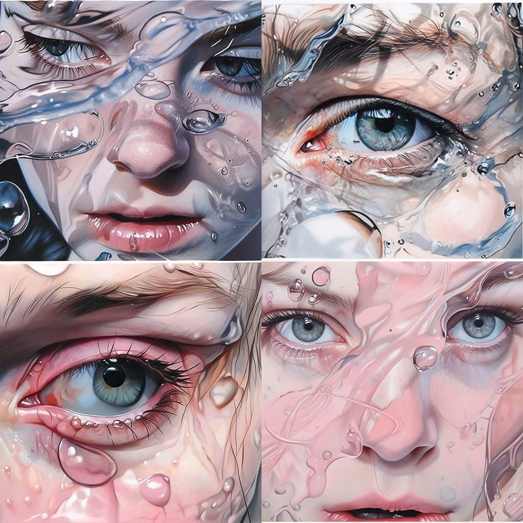 Linnea Strid style, Midjourney Niji 5, render 1 of 4