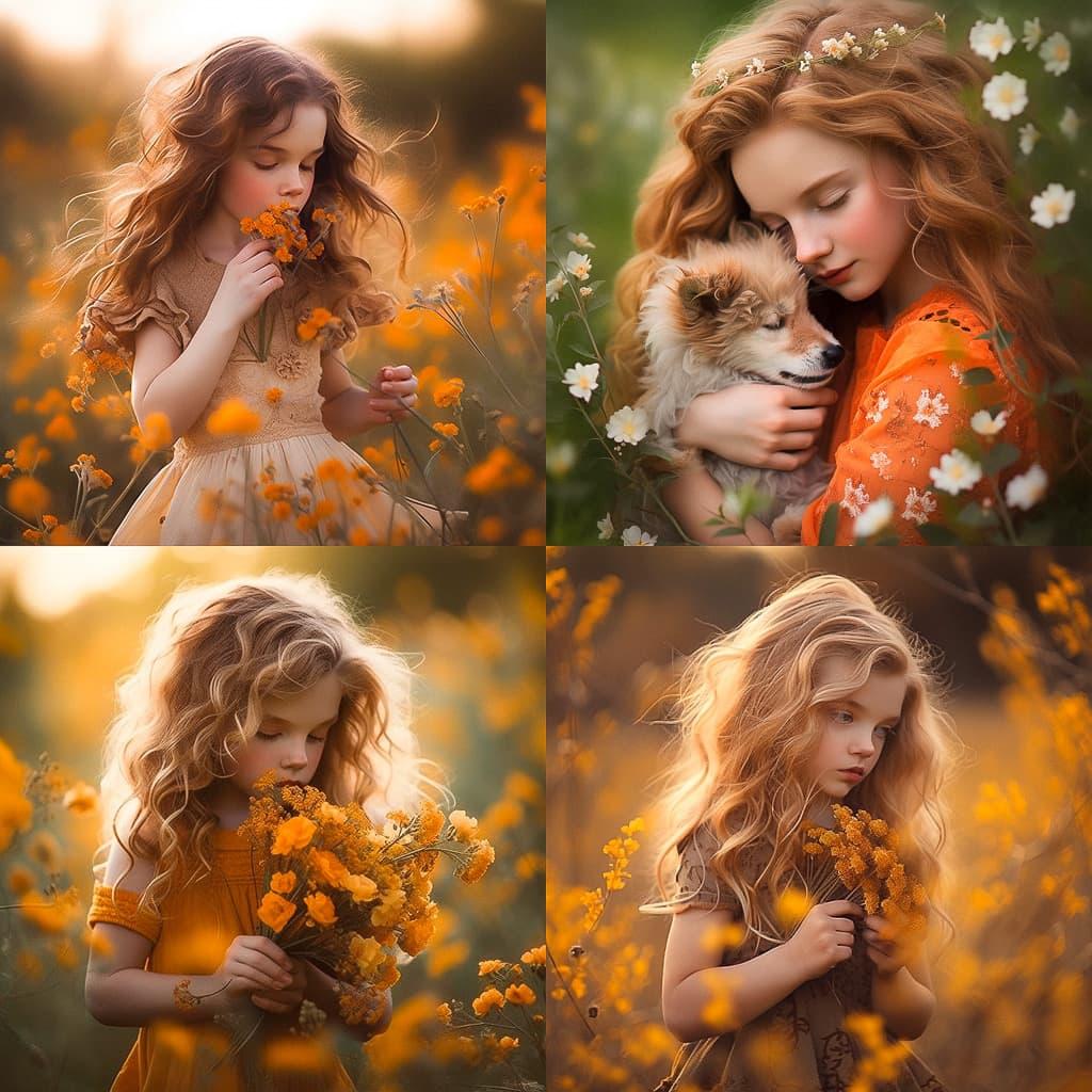 Lisa Holloway style, Midjourney Niji 5, render 1 of 4