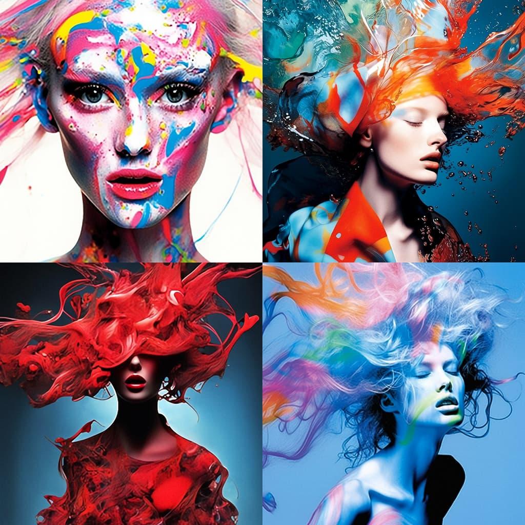 Mario Sorrenti style, Midjourney Niji 5, render 1 of 4
