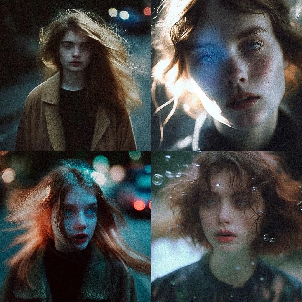 Marta Bevacqua style, Midjourney Niji 4, render 1 of 4