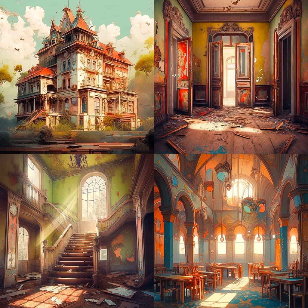 Matthias Haker style, Midjourney Niji 5, render 1 of 4