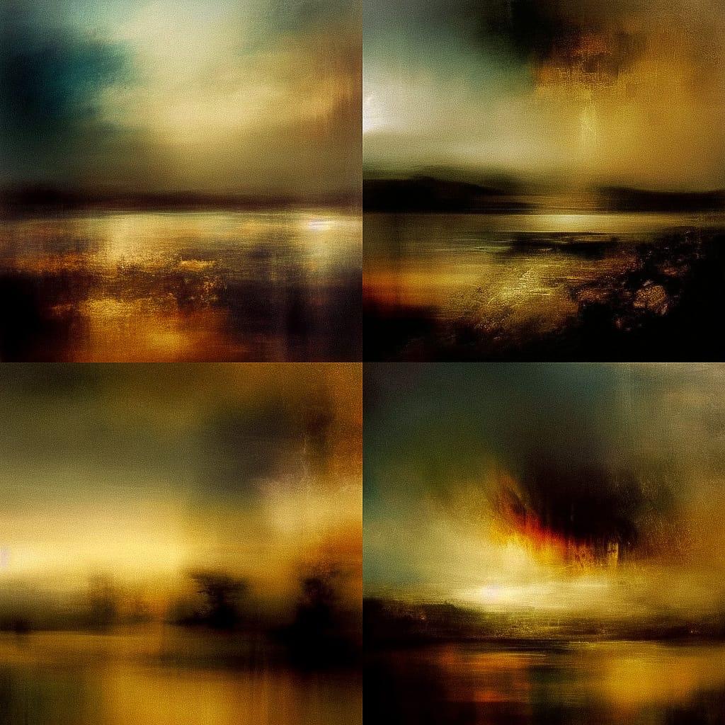 Maurice Sapiro style, Midjourney Niji 4, render 1 of 4