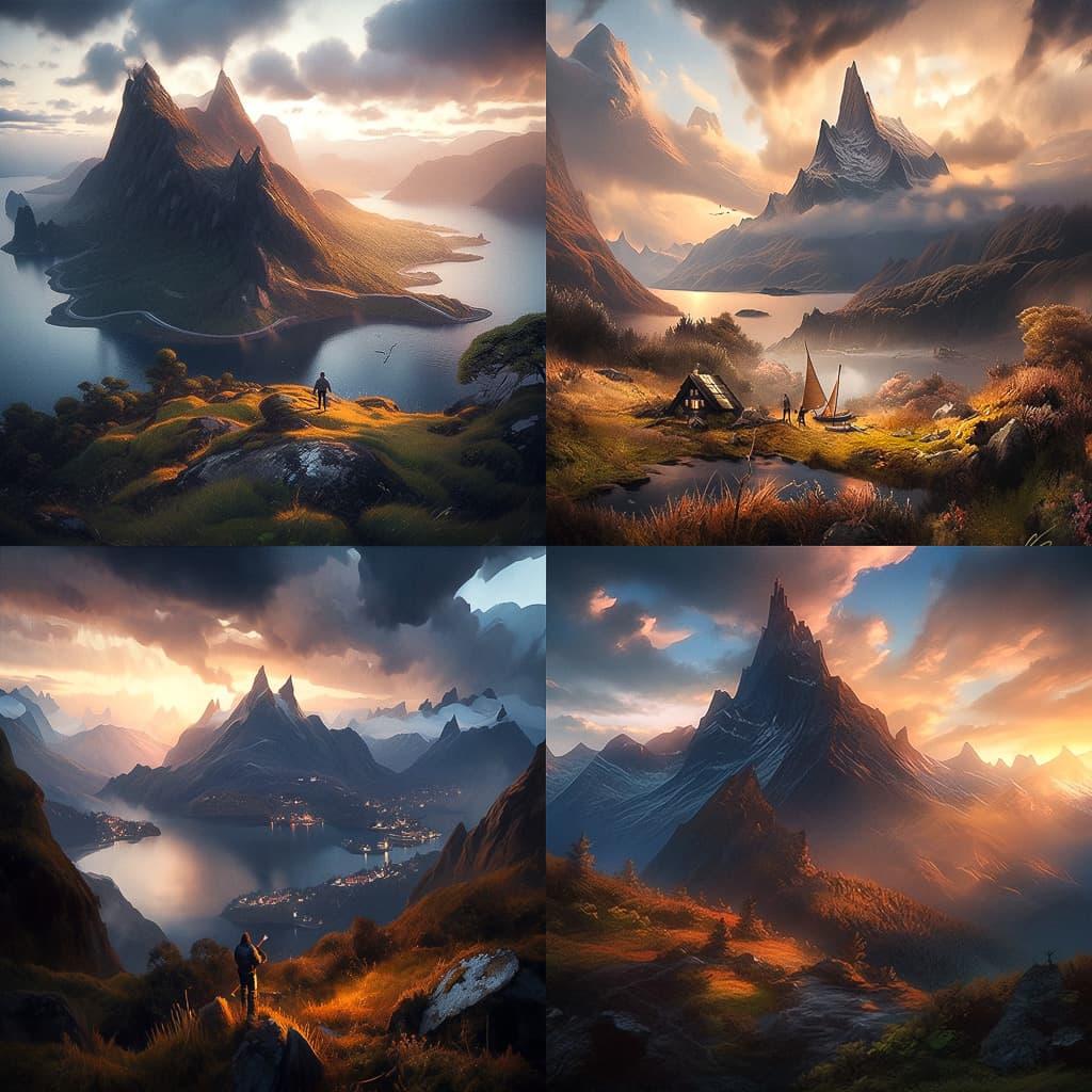 Max Rive style, Midjourney Niji 5, render 1 of 4