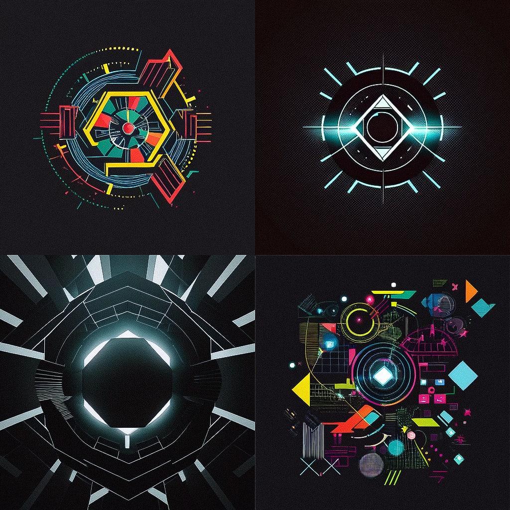 Michael Bierut style, Midjourney Niji 4, render 1 of 4