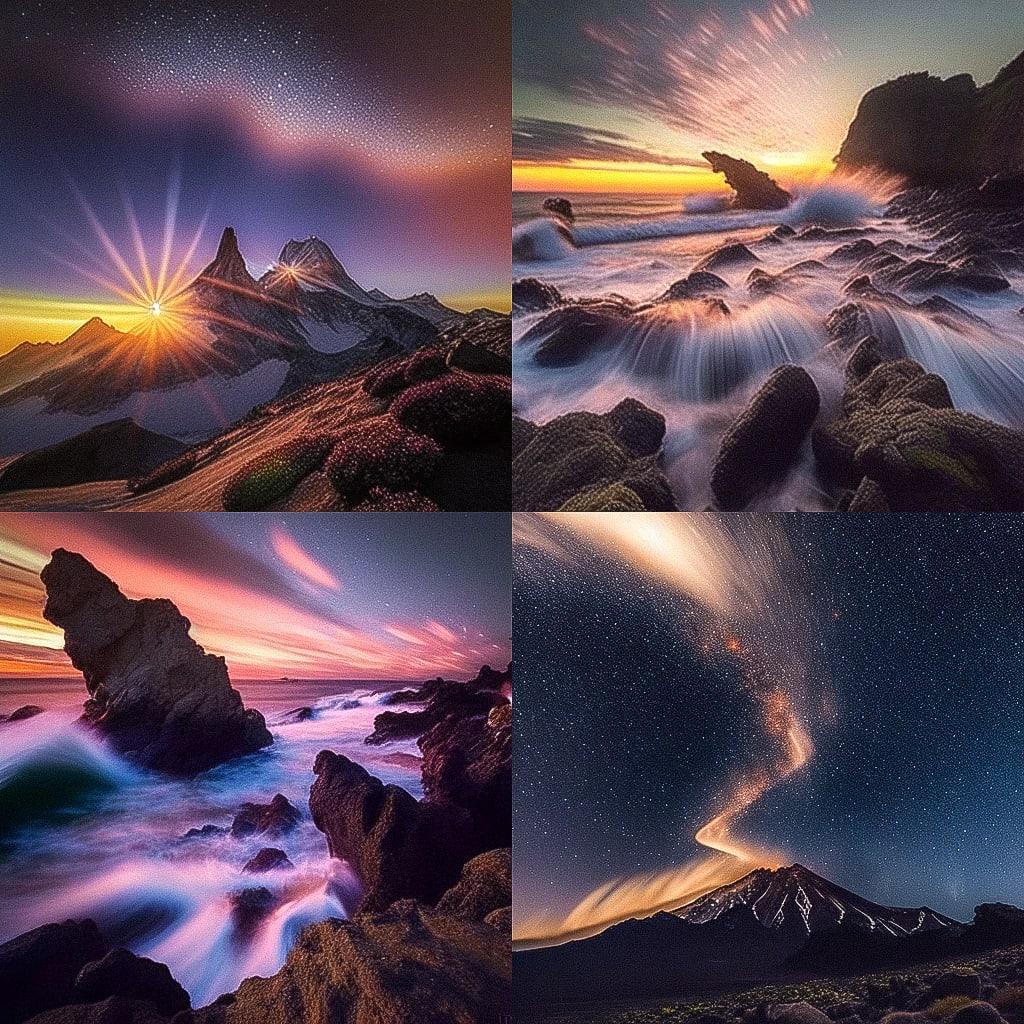 Michael Shainblum style, Midjourney Niji 4, render 1 of 4