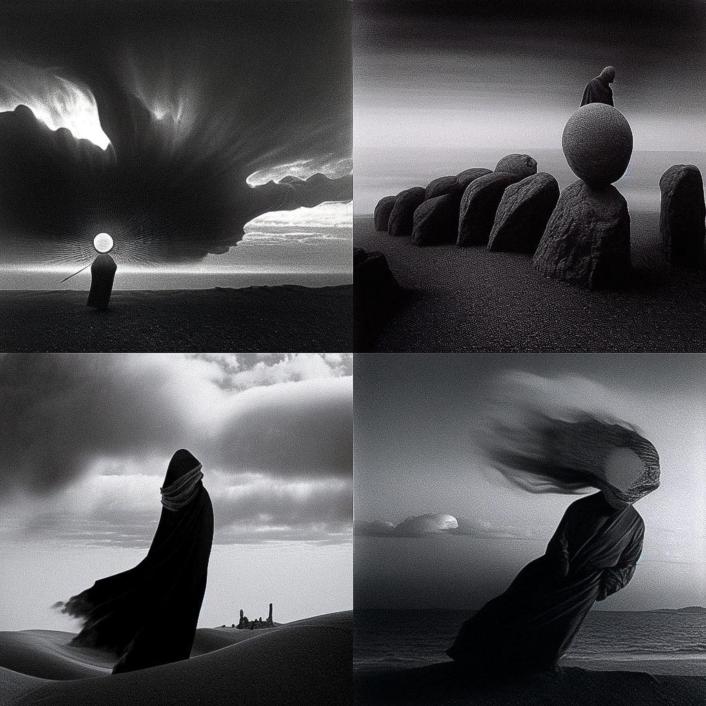 Misha Gordin style, Midjourney Niji 4, render 1 of 4