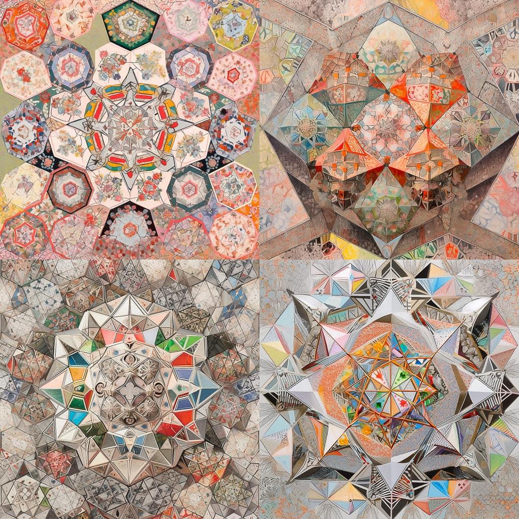 Monir Shahroudy Farmanfarmaian style, Midjourney Niji 5, render 1 of 4
