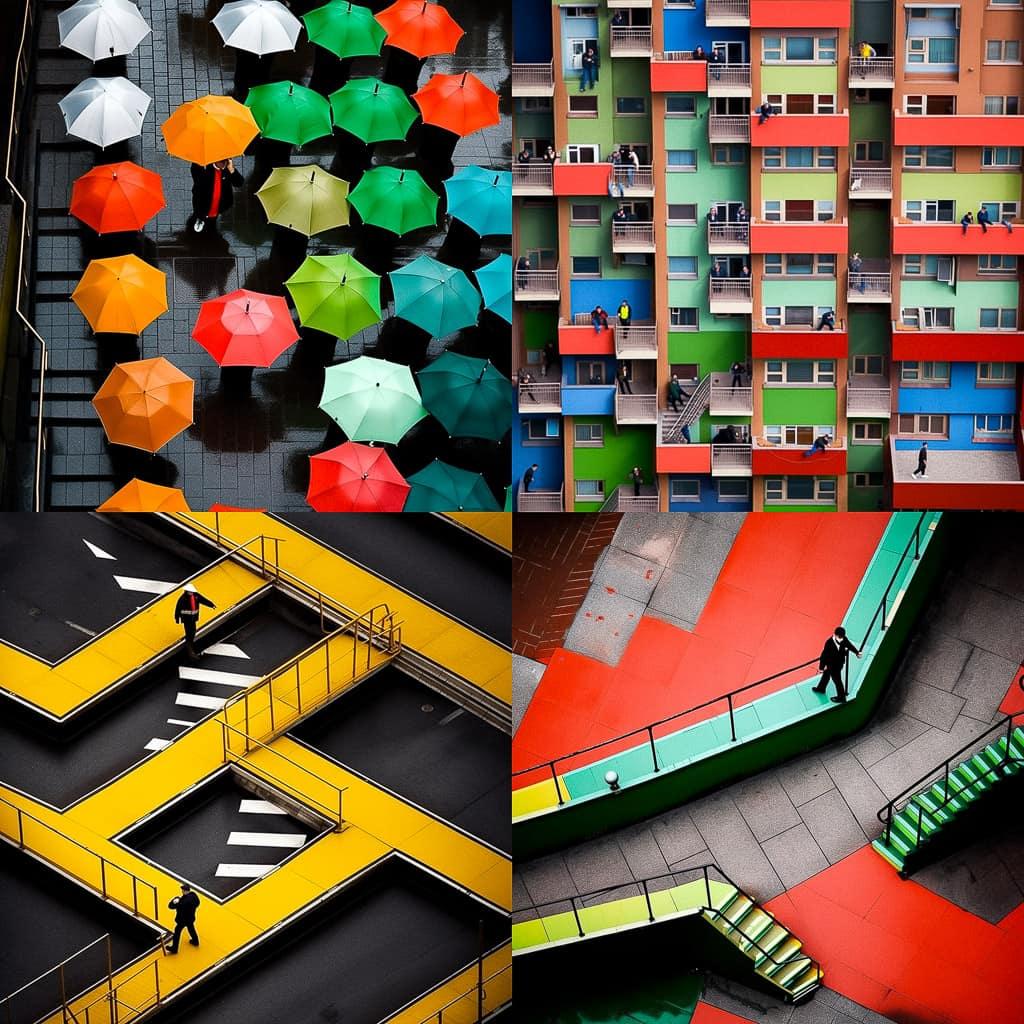 Navid Baraty style, Midjourney Niji 5, render 1 of 4