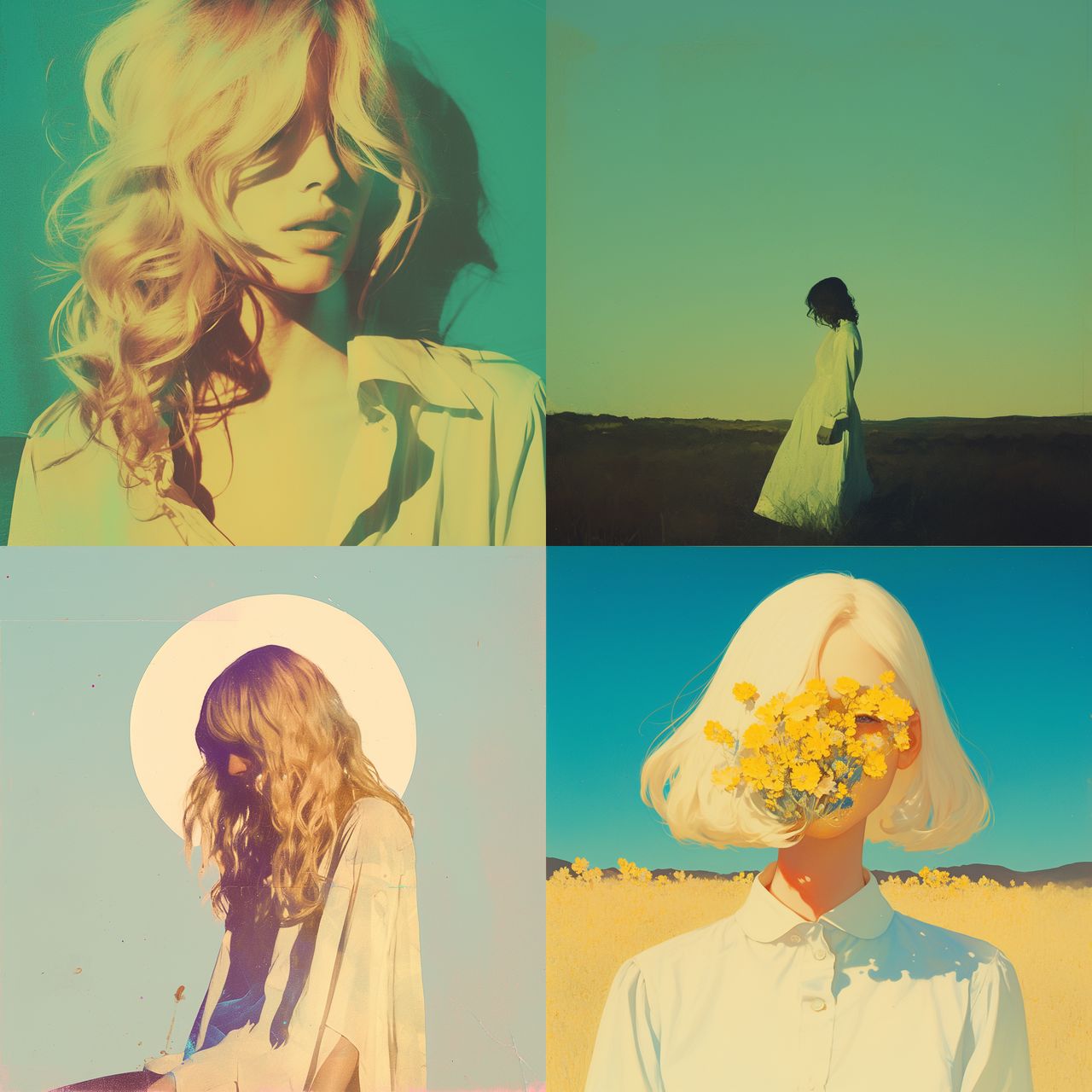 Neil Krug style, Midjourney Niji 6, render 1 of 4
