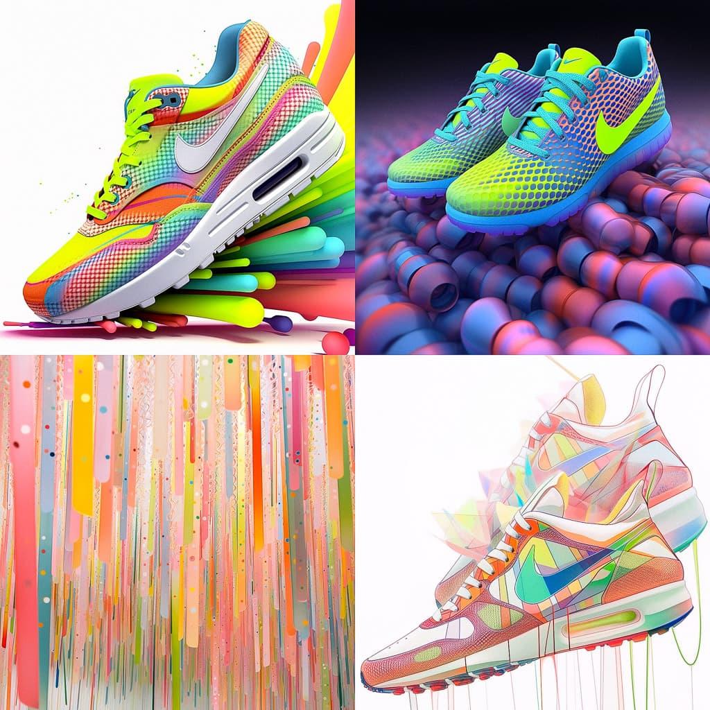 Nike Savvas style, Midjourney Niji 5, render 1 of 4