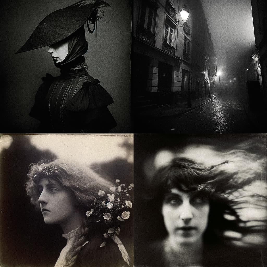 Oscar Gustave Rejlander style, Midjourney Niji 5, render 1 of 4