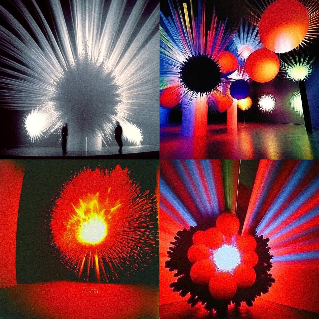 Otto Piene style, Midjourney Niji 4, render 1 of 4