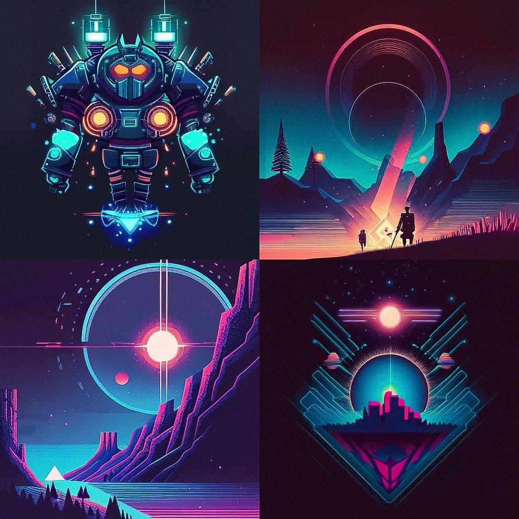 Petros Afshar style, Midjourney Niji 5, render 1 of 4