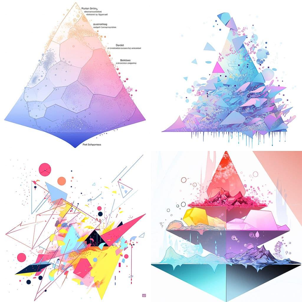 Phase diagram style, Midjourney Niji 5, render 1 of 4