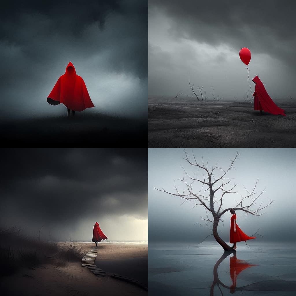 Philip McKay style, Midjourney Niji 5, render 1 of 4