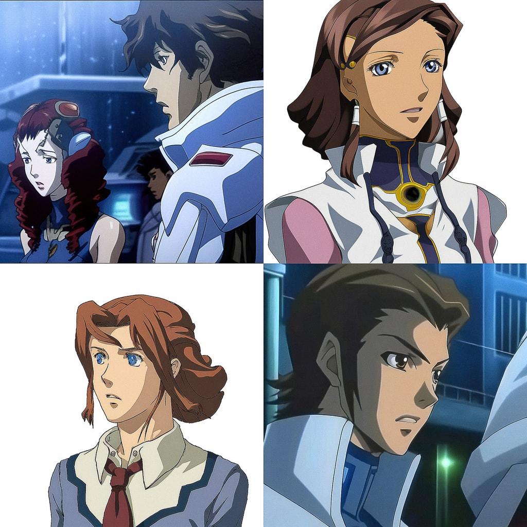 RahXephon style, Midjourney Niji 4, render 1 of 4