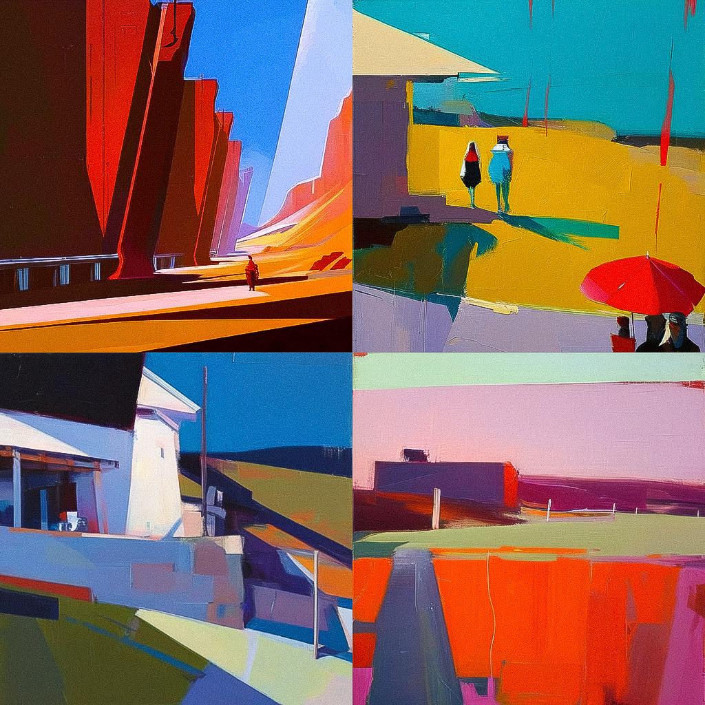 Raimonds Staprans style, Midjourney Niji 4, render 1 of 4