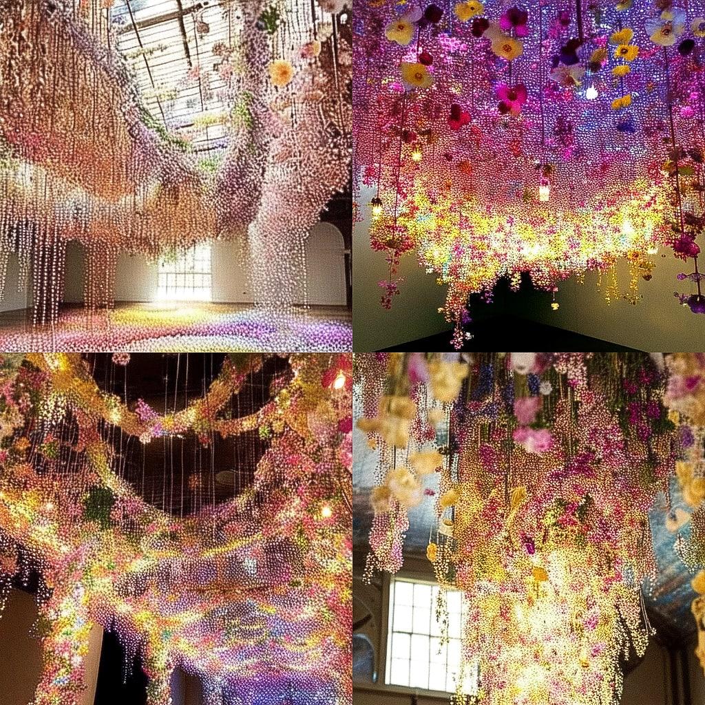 Rebecca Louise Law style, Midjourney Niji 4, render 1 of 4