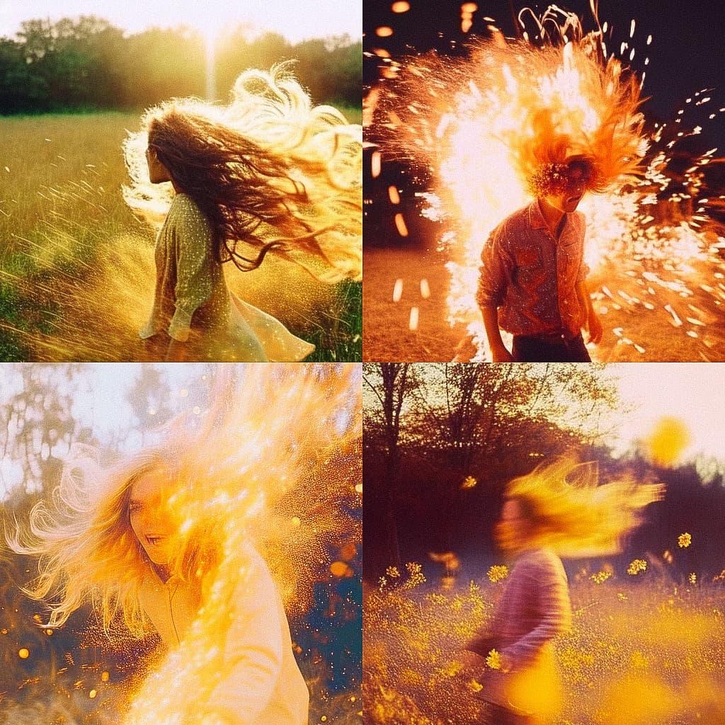 Ryan McGinley style, Midjourney Niji 5, render 1 of 4